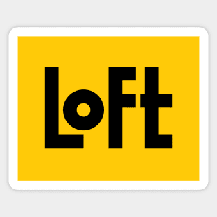 Loft (vers. A) Sticker